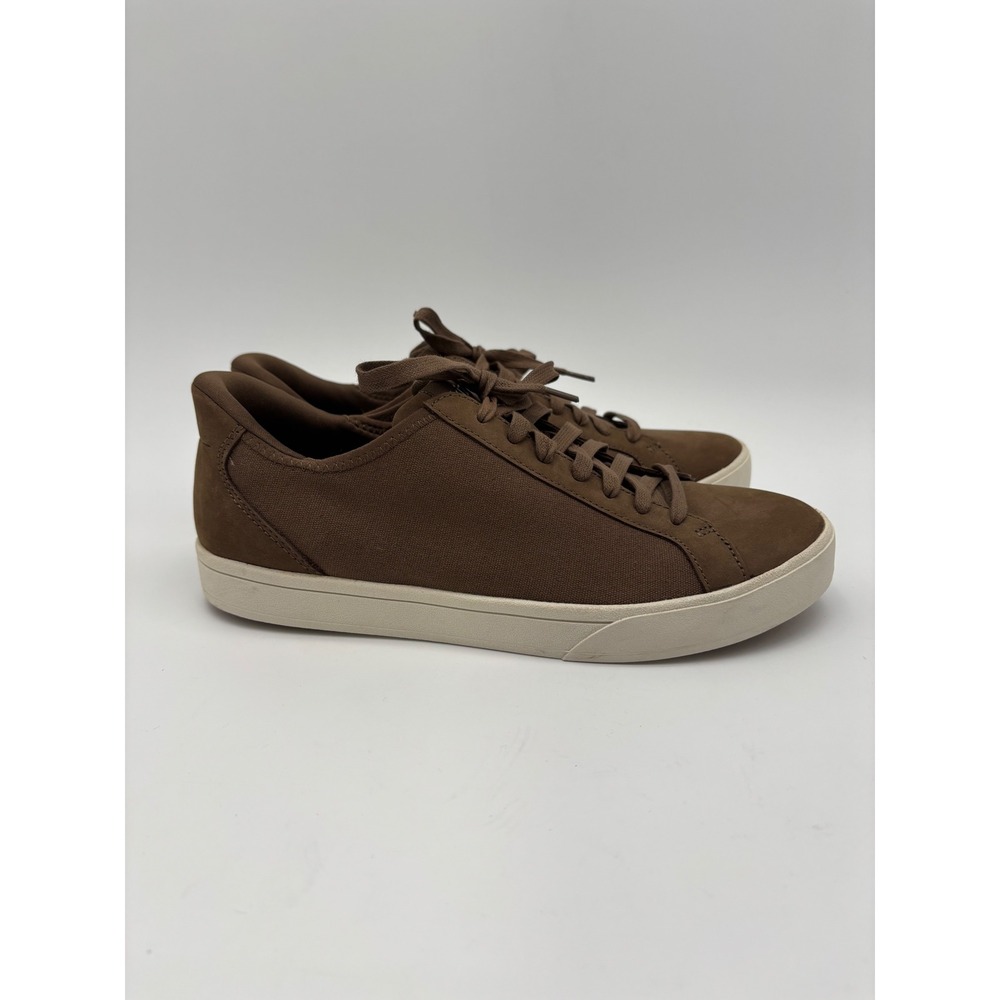 Kizik Lima Hands Free Sneakers Mens 7.5 Womens 8.5 Bison Brown Low Top Shoes - Picture 5 of 8